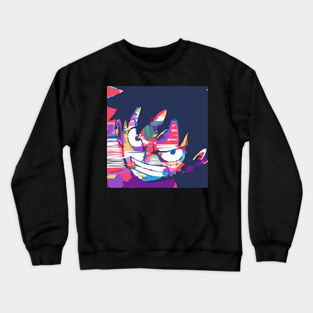 Luffy Crewneck Sweatshirt by BarnawiMT